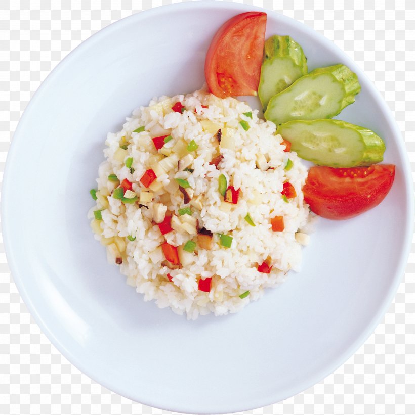 Thai Fried Rice Risotto Yangzhou Fried Rice Couscous Vegetarian Cuisine, PNG, 2565x2569px, Yangzhou Fried Rice, Ahi, Asian Food, Commodity, Couscous Download Free
