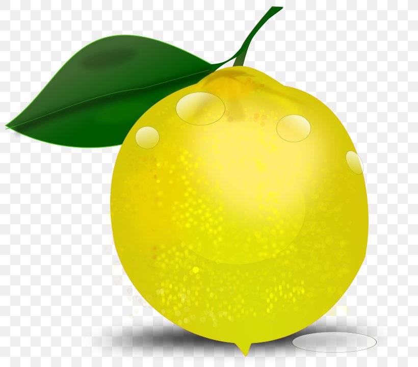 Lemon Clip Art, PNG, 800x720px, Lemon, Apple, Citrus, Food, Fruit Download Free