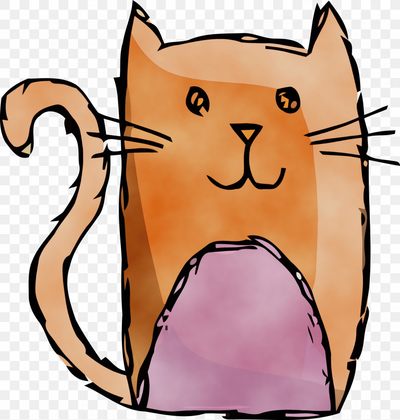 Cat Kitten Snout Whiskers Dog, PNG, 2855x3000px, Watercolor, Cartoon, Cat, Dog, Kitten Download Free