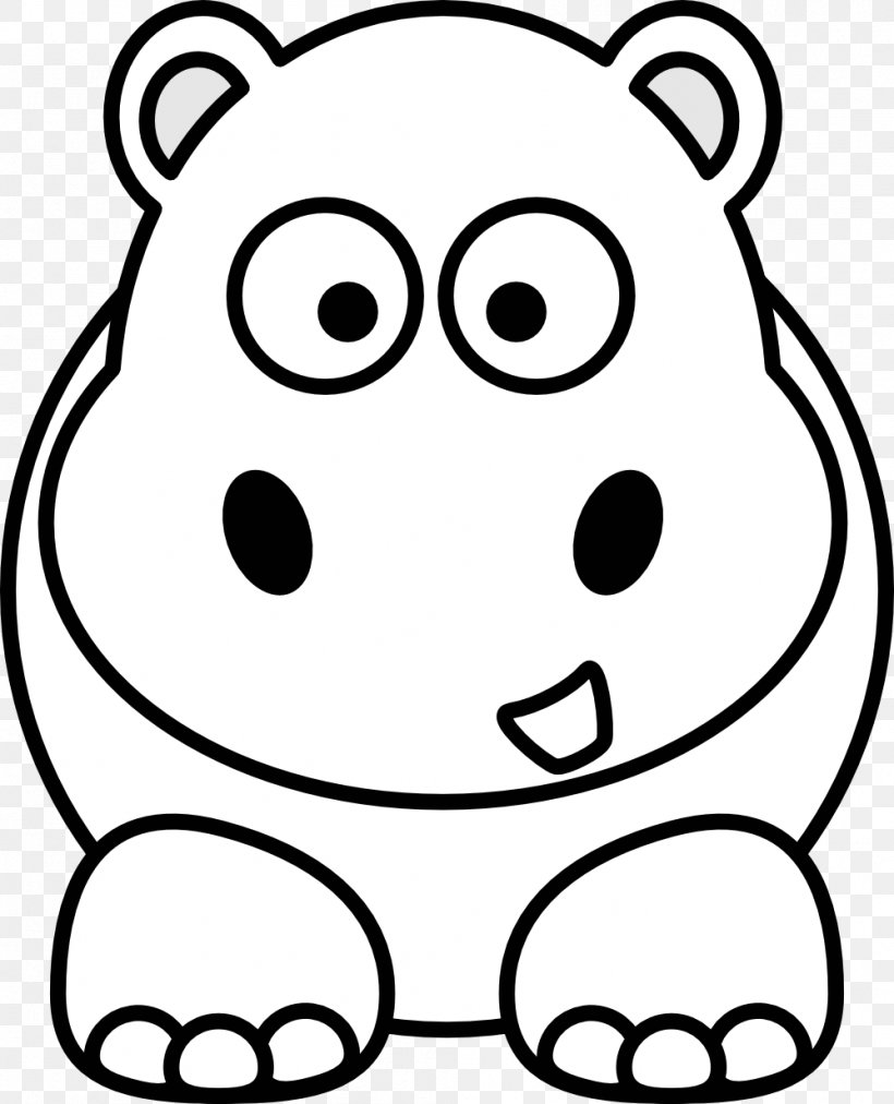 Hippopotamus Pixabay Clip Art, PNG, 999x1233px, Watercolor, Cartoon, Flower, Frame, Heart Download Free