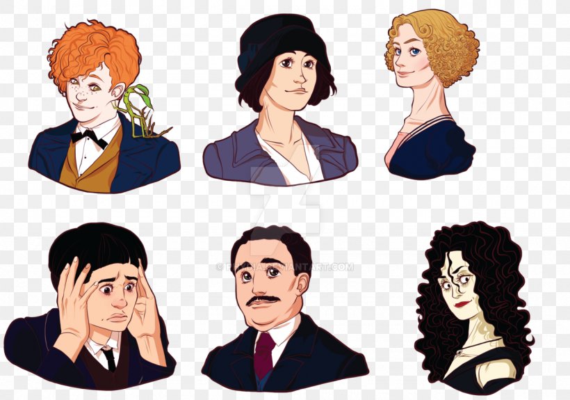 Porpentina Goldstein Queenie Goldstein Newt Scamander Fantastic Beasts And Where To Find Them Film Series Harry Potter, PNG, 1280x898px, Porpentina Goldstein, Art, Black Hair, Cartoon, Comedy Download Free