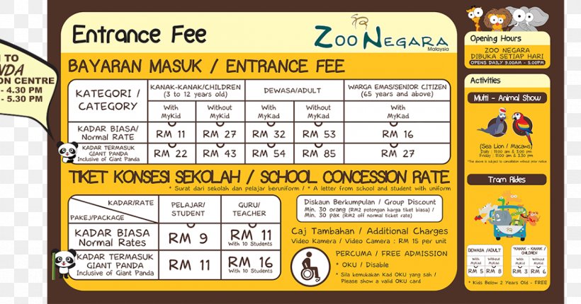Aquaria KLCC National Zoo Of Malaysia Taiping Zoo Ticket, PNG, 1200x630px, Zoo, Area, Brand, Discounts And Allowances, Games Download Free