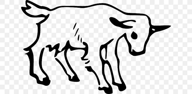 Boer Goat Clip Art, PNG, 640x400px, Boer Goat, Art, Artwork, Black, Black And White Download Free