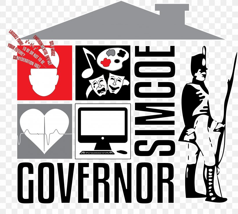 Governor Simcoe Secondary School National Secondary School Teacher Education, PNG, 2598x2340px, Governor Simcoe Secondary School, Area, Art, Black And White, Brand Download Free