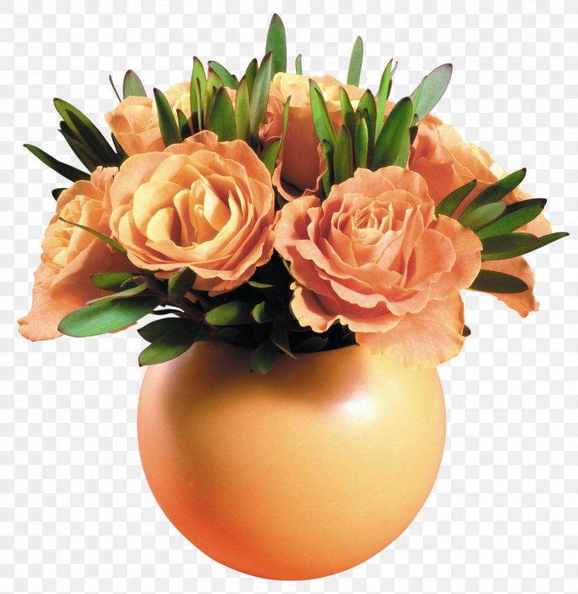 Rose Flower Vase Yellow, PNG, 2398x2468px, Flower, Artificial Flower, Color, Cut Flowers, Display Resolution Download Free