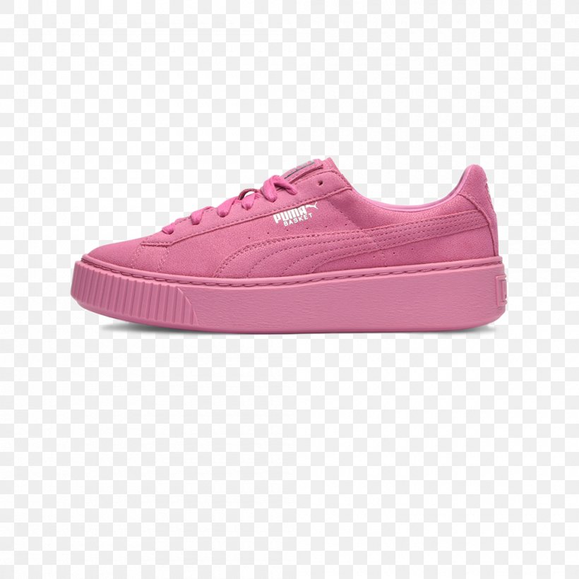 Sports Shoes Puma Basket Platform Reset Wmn´s Prism Pink-Prism Pink Skate Shoe, PNG, 1000x1000px, Sports Shoes, Athletic Shoe, Cross Training Shoe, Footwear, Magenta Download Free