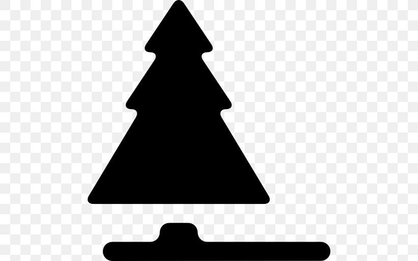 Tree Stump Christmas Tree, PNG, 512x512px, Tree, Black, Black And White, Christmas Tree, Cone Download Free