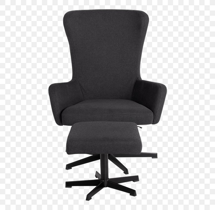 Office & Desk Chairs SitwellBg Wing Chair Furniture, PNG, 800x800px, Office Desk Chairs, Armrest, Black, Chair, Comfort Download Free