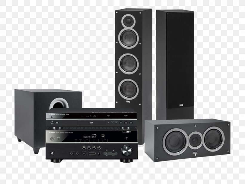 Sound Home Theater Systems Yamaha RX-V483 AV Receiver Loudspeaker, PNG, 950x713px, Sound, Audio, Audio Equipment, Audio Receiver, Av Receiver Download Free