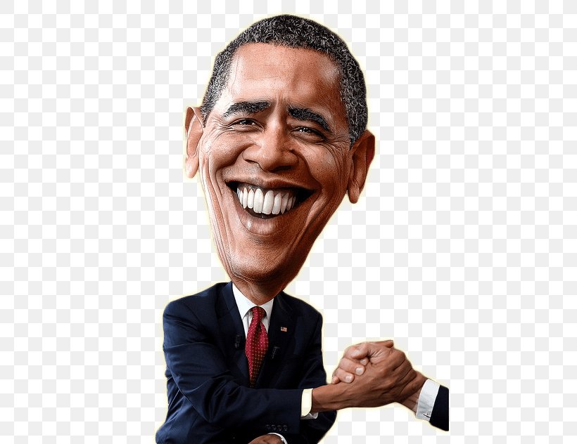 Barack Obama Clip Art President Of The United States Democratic Party Presidential Candidates, 2012 Caricature, PNG, 457x632px, Barack Obama, Businessperson, Caricature, Cartoon, Chin Download Free
