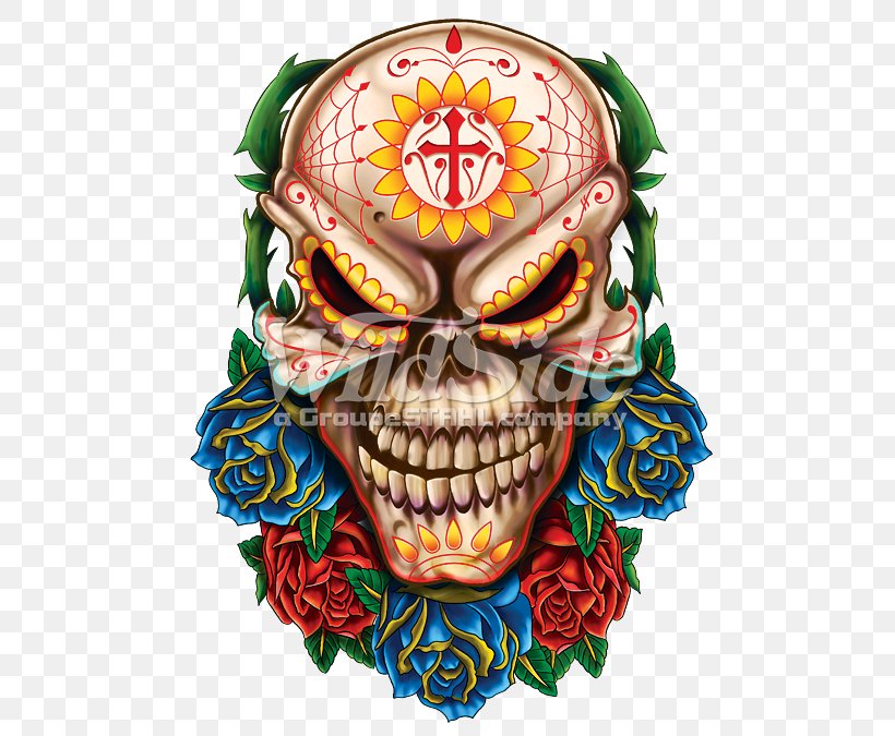 Calavera Human Skull Symbolism Day Of The Dead Death, PNG, 675x675px, Calavera, Bone, Day Of The Dead, Death, Demon Download Free