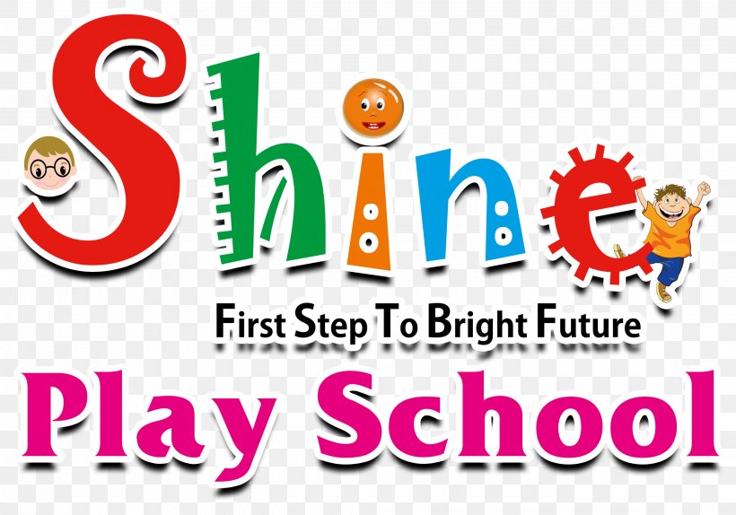 Shine Play School Pre-school Logo National Secondary School, PNG, 2684x1881px, Shine Play School, Area, Banner, Brand, Child Download Free