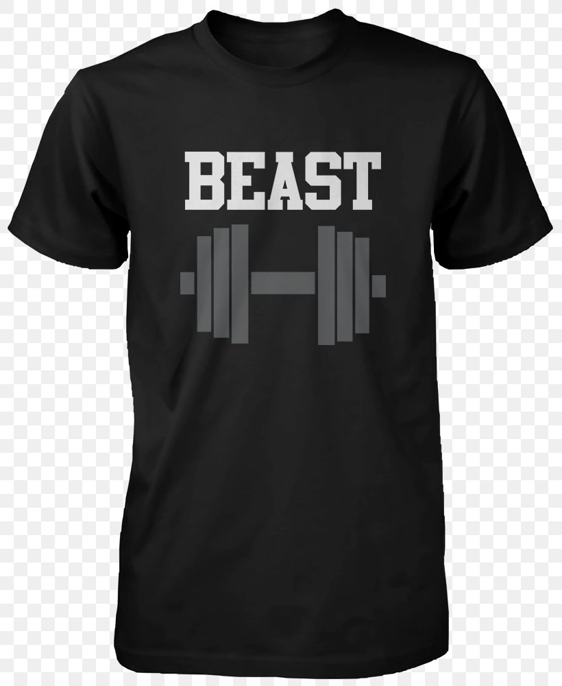 T-shirt Hoodie Beast Clothing, PNG, 800x1000px, Tshirt, Active Shirt, Beast, Beauty And The Beast, Black Download Free