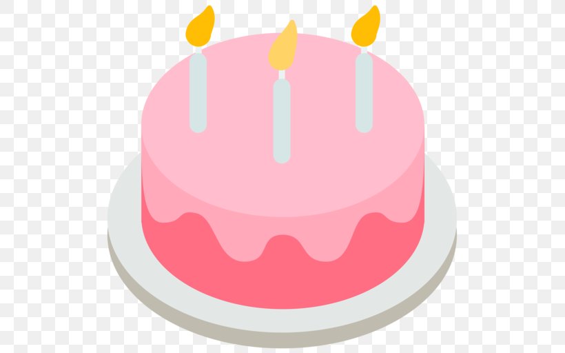Birthday Cake Emoji Party, PNG, 512x512px, Birthday Cake, Art Emoji, Birthday, Buttercream, Cake Download Free