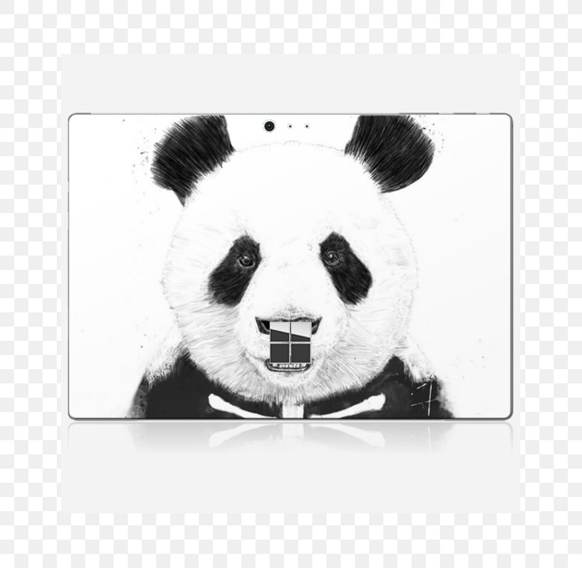 Giant Panda Bear T-shirt Illustration Canvas, PNG, 800x800px, Watercolor, Cartoon, Flower, Frame, Heart Download Free