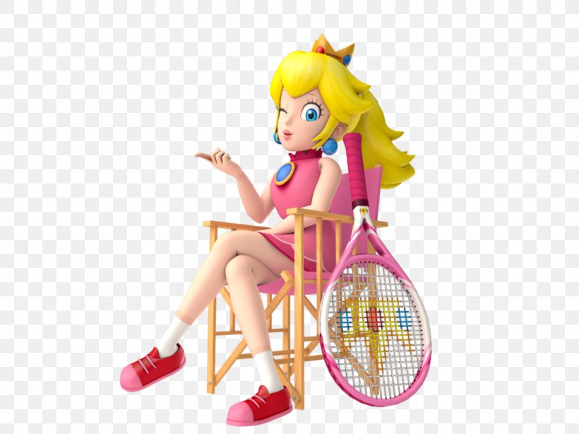 Princess Peach Mario Tennis: Ultra Smash Princess Daisy Rosalina, PNG, 1024x768px, Princess Peach, Barbie, Doll, Figurine, Mario Download Free