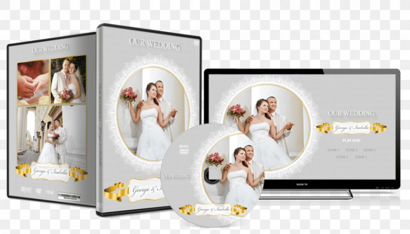 Wedding DVD Marriage Cover Art, PNG, 870x498px, Wedding, Album Cover, Brochure, Communication, Compact Disc Download Free