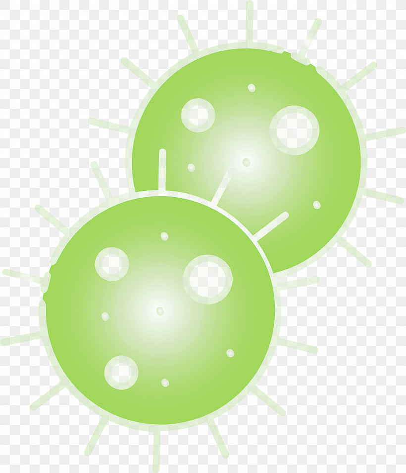 Bacteria Germs Virus, PNG, 2568x3000px, Bacteria, Circle, Germs, Green, Virus Download Free