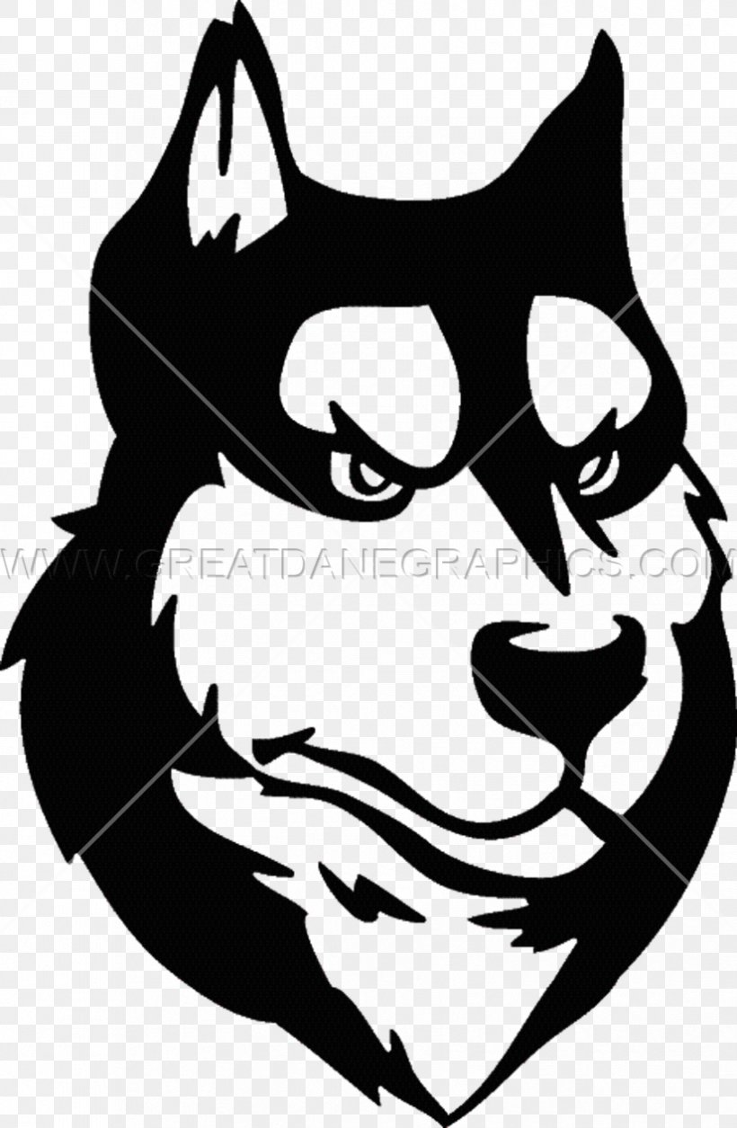 Printed T-shirt Siberian Husky Drawing, PNG, 825x1263px, Tshirt, Art, Black, Black And White, Carnivoran Download Free
