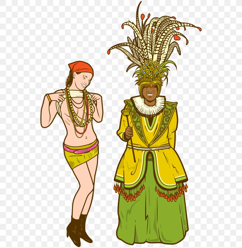 Carnival Costume Illustration Drawing Clip Art, PNG, 550x842px, Carnival, Art, Brazil, Clothing, Costume Download Free