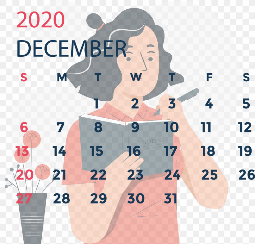 December 2020 Printable Calendar December 2020 Calendar, PNG, 3000x2865px, December 2020 Printable Calendar, Area, Calendar System, Conversation, December 2020 Calendar Download Free