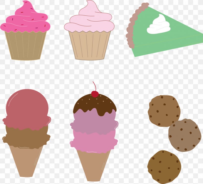 Ice Cream Cones Cupcake Sundae, PNG, 1280x1161px, Ice Cream, Biscuits, Cake, Cream, Cupcake Download Free