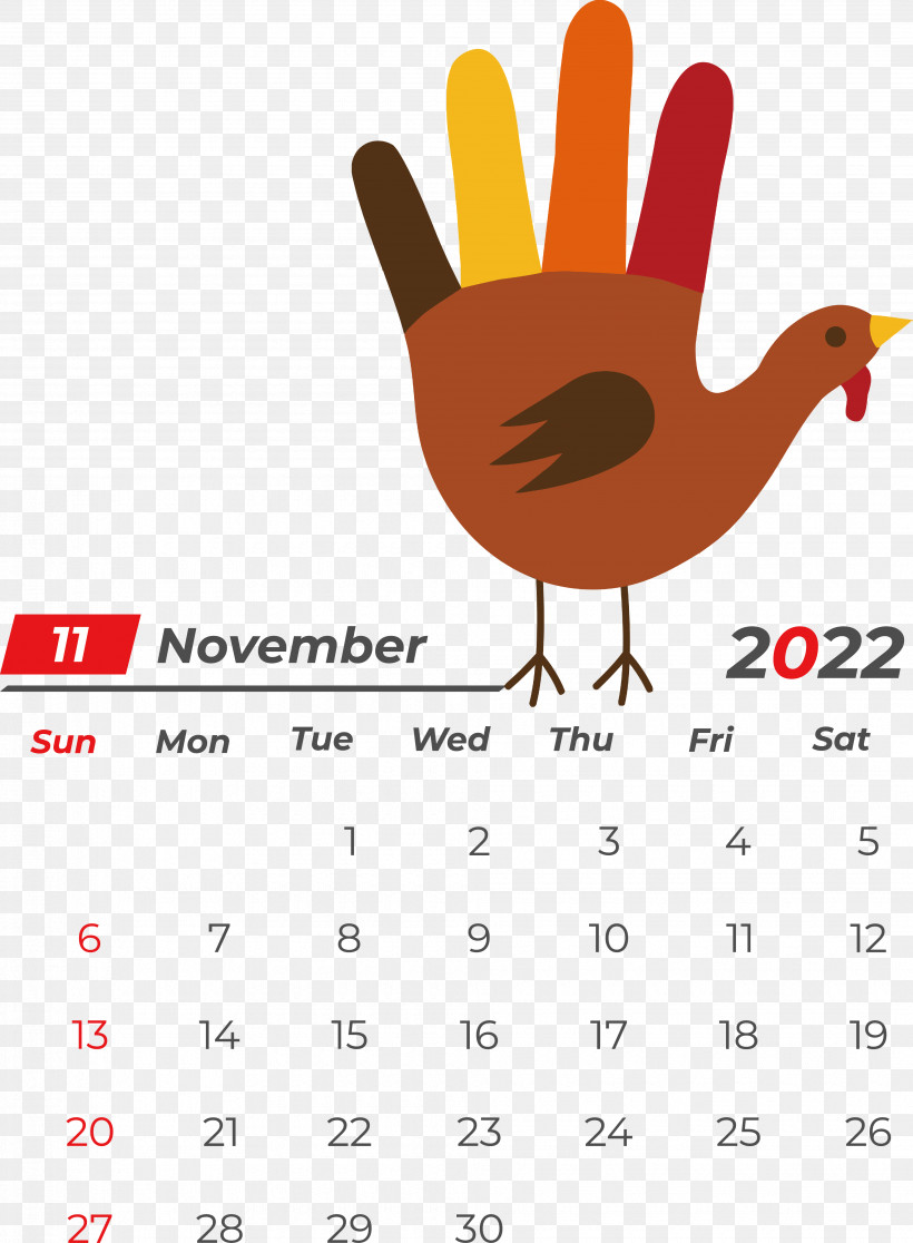 Thanksgiving, PNG, 3910x5326px, Landfowl, Beak, Calendar, Hand, Line Download Free