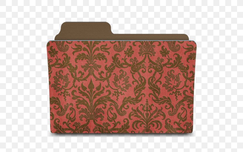 Brown Visual Arts Placemat Pattern, PNG, 512x512px, Directory, Brown, Damask, Placemat, Rectangle Download Free