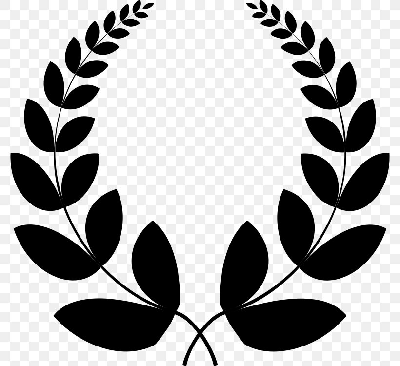 Laurel Wreath Bay Laurel Gold Clip Art, PNG, 778x750px, Laurel Wreath, Artwork, Bay Laurel, Black, Black And White Download Free