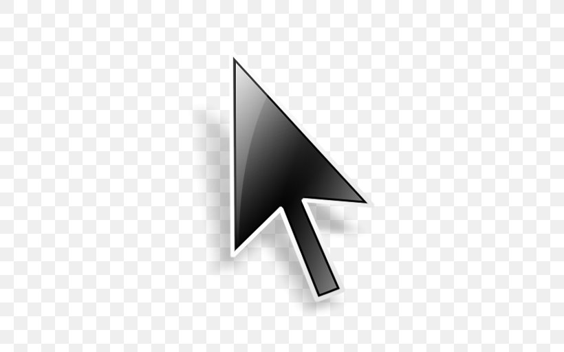 Pointer Computer Mouse Cursor Computer File, PNG, 512x512px, Computer Mouse, Black And White, Computer Monitors, Cursor, Display Device Download Free