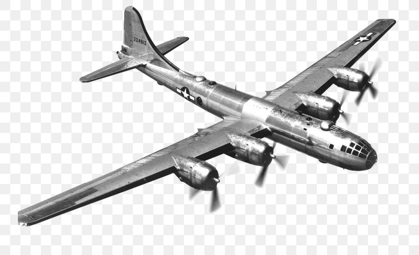 World War II Airplane Bomber Military Aircraft Boeing B-29 Superfortress, PNG, 750x499px, World War Ii, Aerospace Engineering, Air Travel, Aircraft, Aircraft Engine Download Free