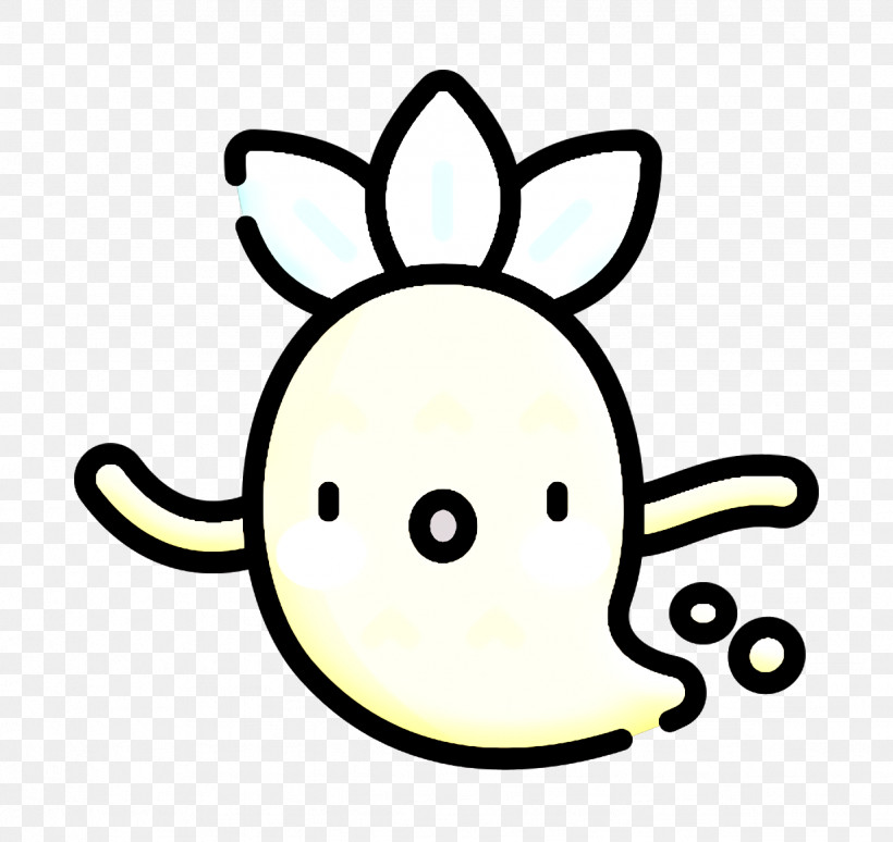 Ghost Icon Pineapple Character Icon, PNG, 1228x1160px, Ghost Icon, Emoji, Emoticon, Pineapple Character Icon, Smiley Download Free