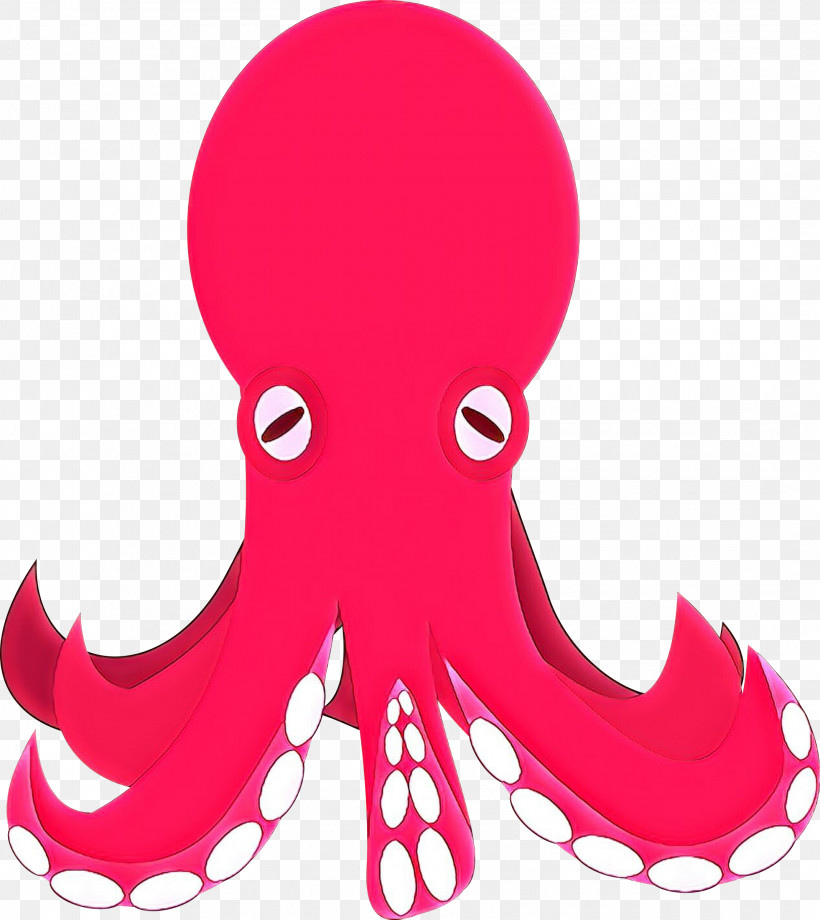 Octopus Giant Pacific Octopus Pink Red Octopus, PNG, 2138x2400px, Octopus, Giant Pacific Octopus, Mouth, Pink, Red Download Free