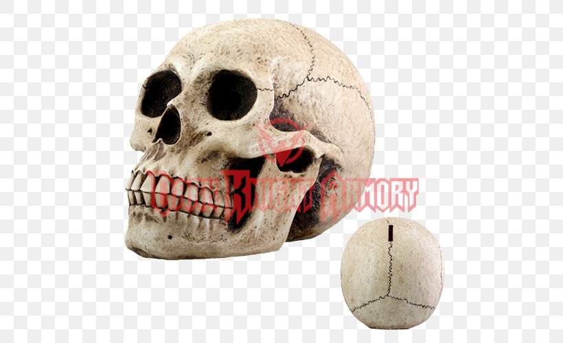 Piggy Bank Skull Coin Saving, PNG, 500x500px, Piggy Bank, Bank, Bone, Coin, Investment Fund Download Free