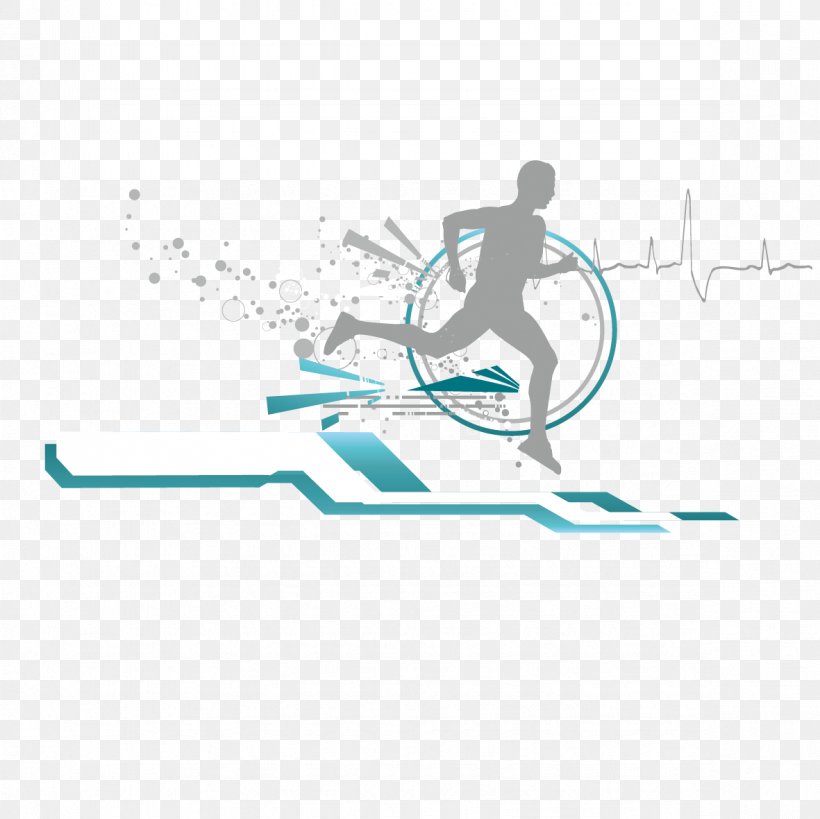 Running Icon, PNG, 1181x1181px, Running, Area, Blue, Brand, Creativity Download Free