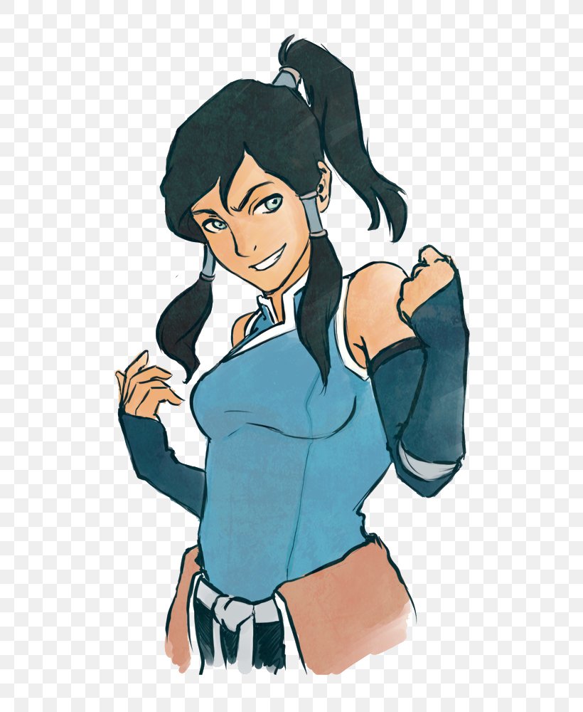 The Legend Of Korra Asami Sato Katara Mako, PNG, 595x1000px, Watercolor, Cartoon, Flower, Frame, Heart Download Free