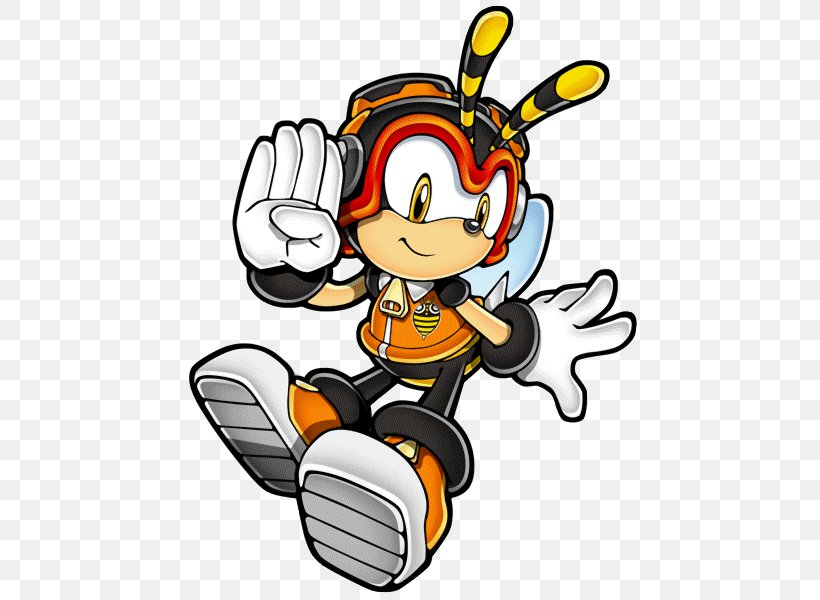 Knuckles' Chaotix Sonic Heroes Charmy Bee Espio The Chameleon Vector The Crocodile, PNG, 600x600px, Knuckles Chaotix, Ariciul Sonic, Artwork, Bee, Chaotix Detective Agency Download Free