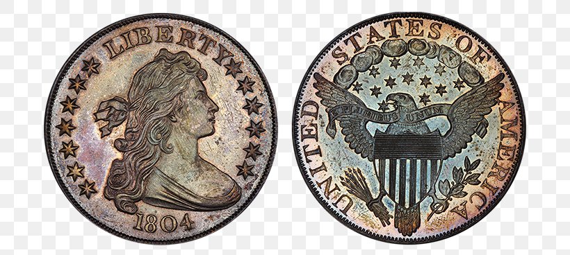 1804 Dollar Draped Bust Dollar Dollar Coin United States Dollar Flowing Hair Dollar, PNG, 700x368px, 1804 Dollar, 1913 Liberty Head Nickel, Coin, Currency, Dollar Download Free