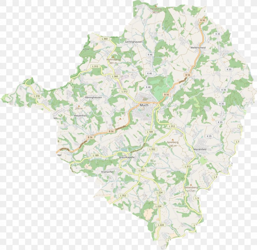 Berghausen Breuch Bitzen Altenhof Bech, PNG, 1019x990px, Bech, Map, Much, Openstreetmap, Rheinsiegkreis Download Free