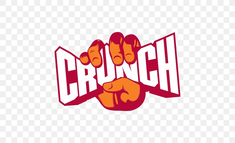 Crunch, PNG, 500x500px, Crunch Delran, Aerobic Exercise, Area, Brand, Classpass Download Free