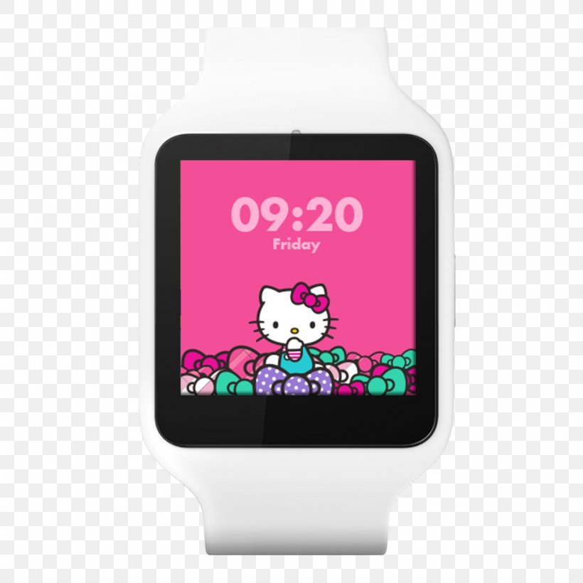 Hello Kitty Fit Cat, PNG, 1280x1280px, Hello Kitty, Android, Apple Watch, Clock Face, Fit Cat Watch Face Download Free
