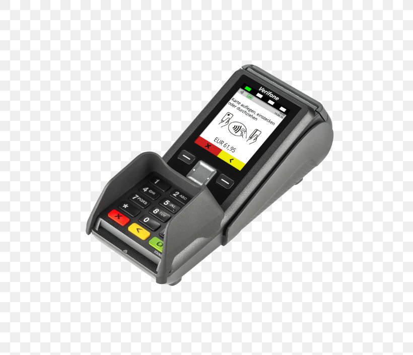 Mobile Phones Payment Terminal Computer Terminal VeriFone Holdings, Inc. Point Of Sale, PNG, 555x705px, Mobile Phones, Communication Device, Computer Hardware, Computer Terminal, Contactless Payment Download Free