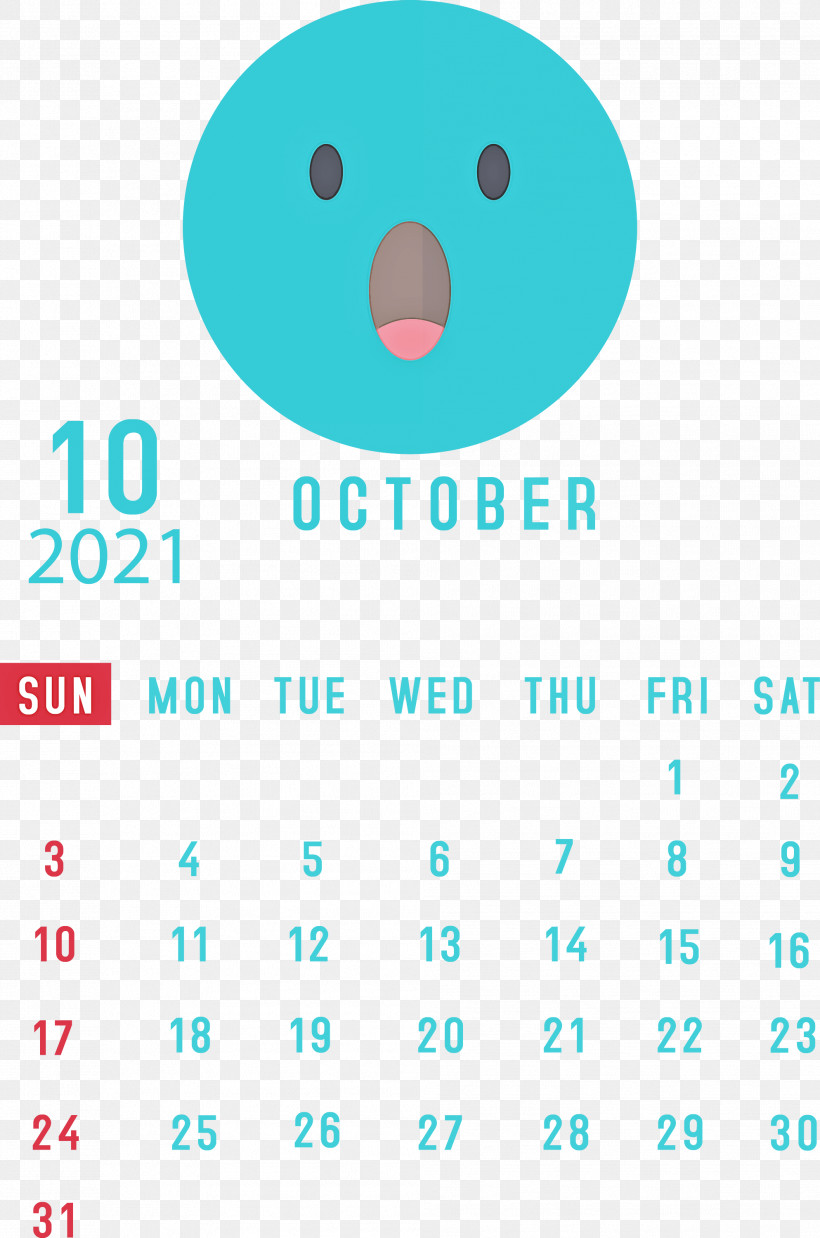 October 2021 Printable Calendar October 2021 Calendar, PNG, 1987x3000px, October 2021 Printable Calendar, Aqua M, Calendar System, Htc, Htc Hero Download Free