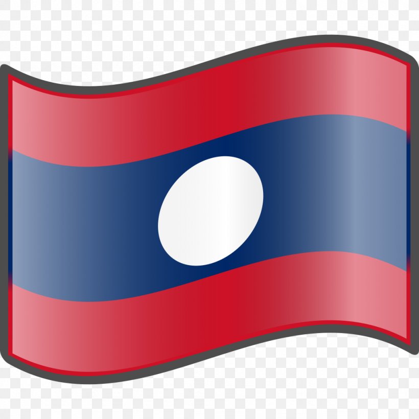 Flag Of Laos Wikipedia Wikimedia Foundation, PNG, 1024x1024px, Laos, Brand, Encyclopedia, English, Flag Download Free