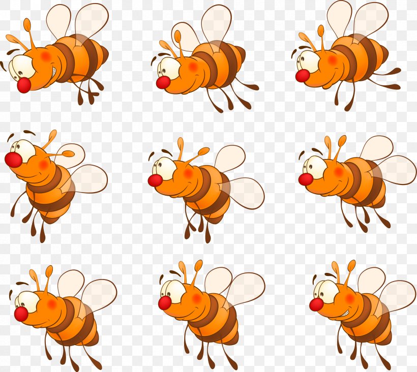 Honey Bee Insect Hornet, PNG, 2335x2087px, Bee, Animal Figure, Artwork, Bee Sting, Beehive Download Free