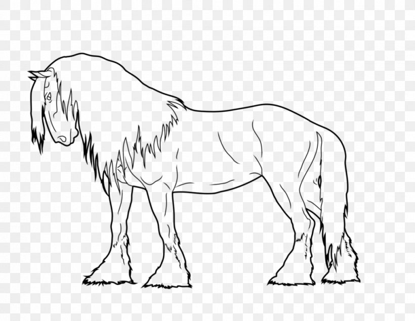 Mule Line Art Percheron Pony Foal, PNG, 1016x787px, Mule, Animal Figure, Artwork, Black And White, Bridle Download Free