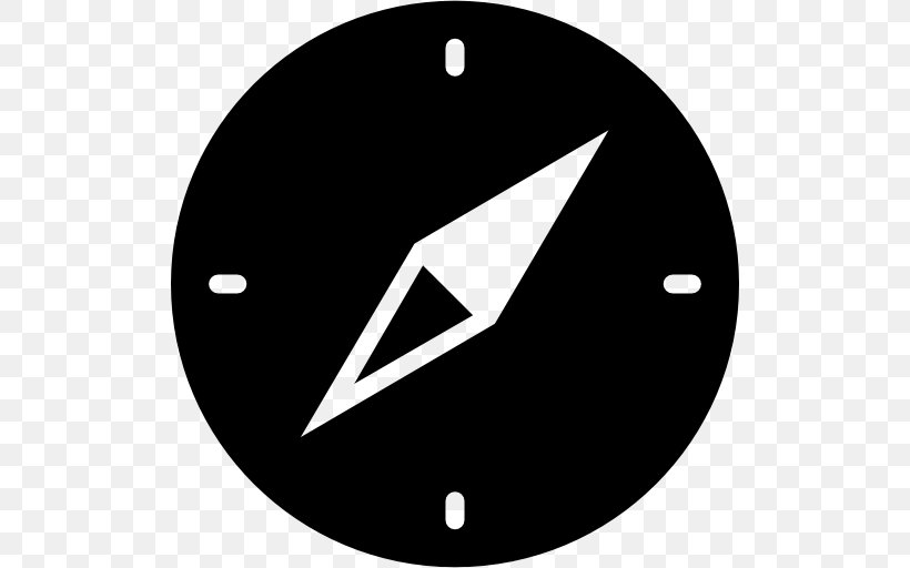 Compass Cardinal Direction, PNG, 512x512px, Compass, Area, Black, Black And White, Button Download Free