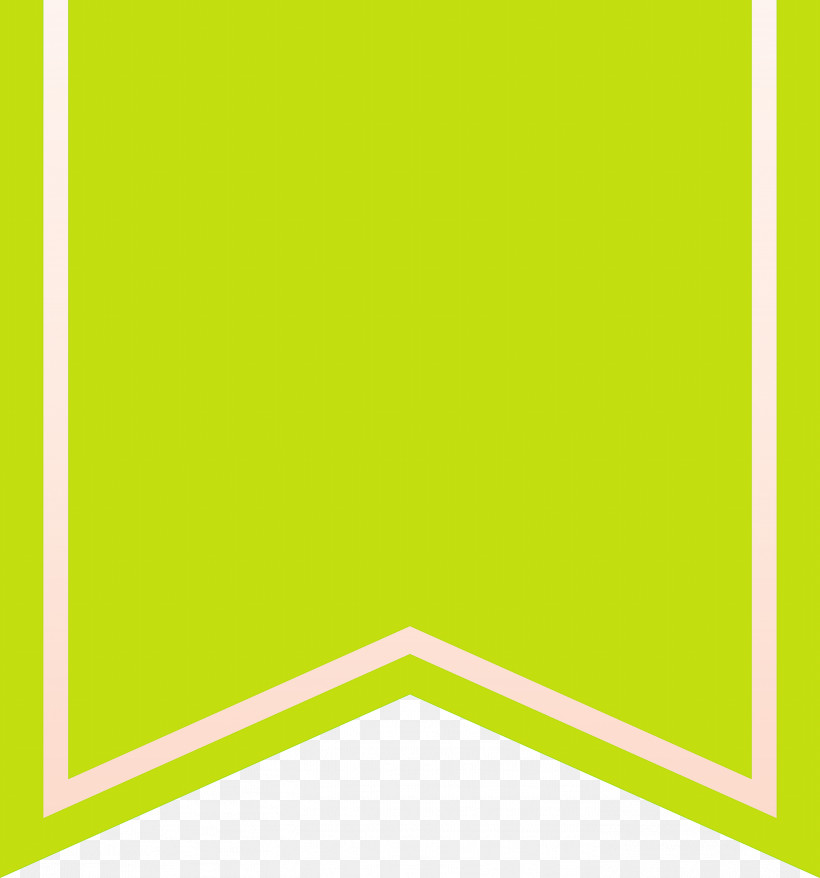 Bookmark Ribbon, PNG, 2801x3000px, Bookmark Ribbon, Green, Line, Rectangle, Square Download Free