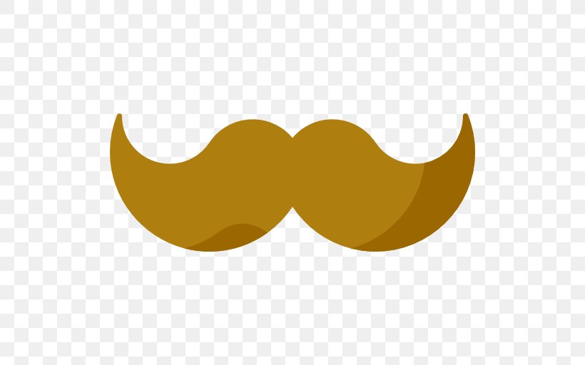 Moustache Line Clip Art, PNG, 512x512px, Moustache, Yellow Download Free