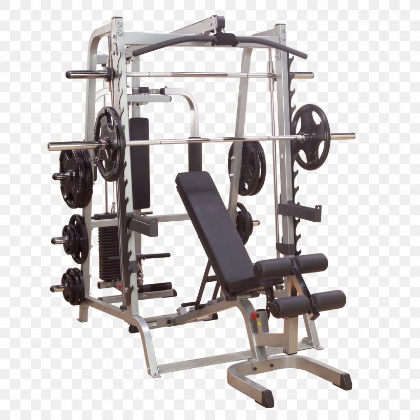 Smith Machine Fitness Centre Bench Exercise Equipment, PNG, 1500x1500px, Smith Machine, Arm, Barbell, Bench, Bodysolid Inc Download Free